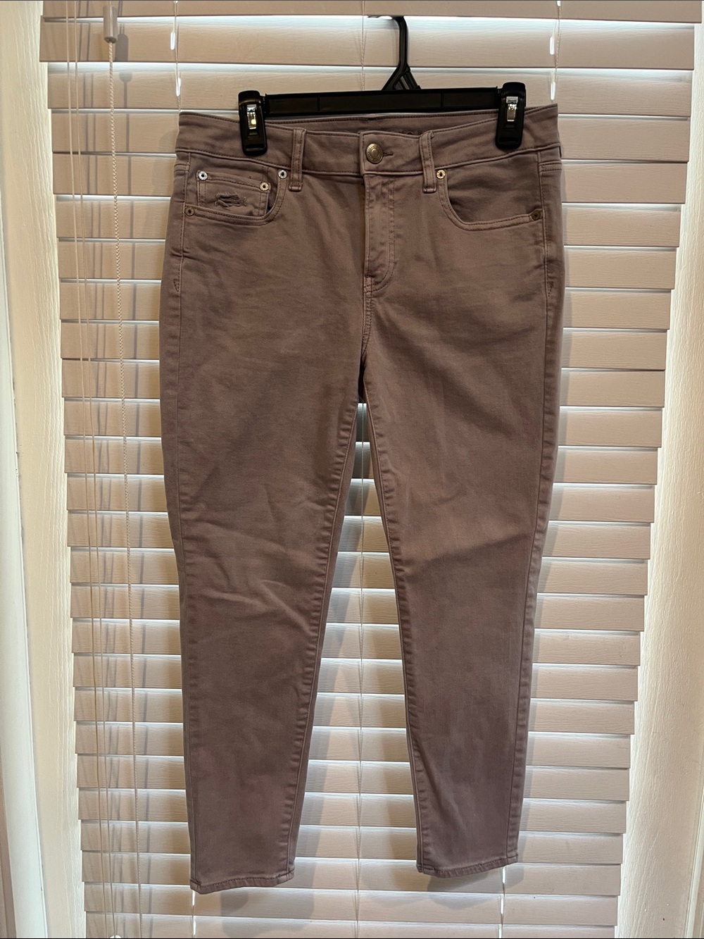 American Eagle Outfitters Skinny Jeans in Taupe
